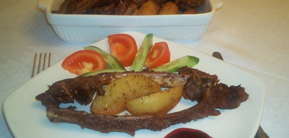 Бараньи рёбрышки-шашлык по-домашнему!