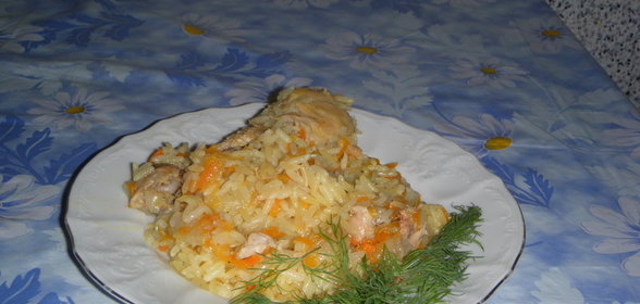 Плов из птицы