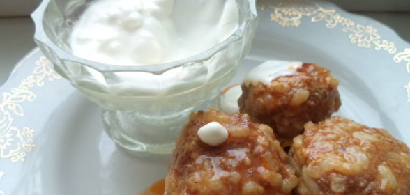 Мясные тефтели с рисом «Ностальгия»