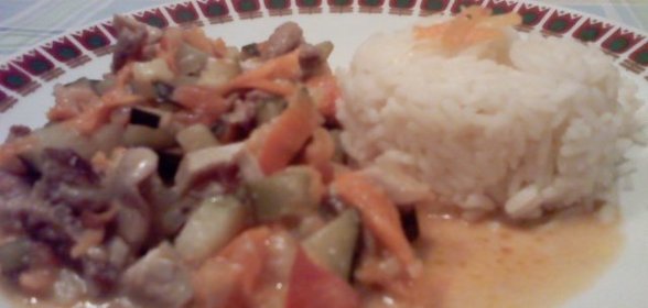 Овощное рагу с грибами