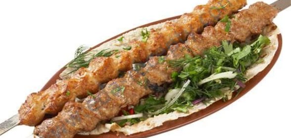 Люля кебаб из баранины на мангале