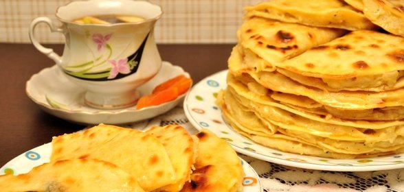 Лепешки кыстыбый