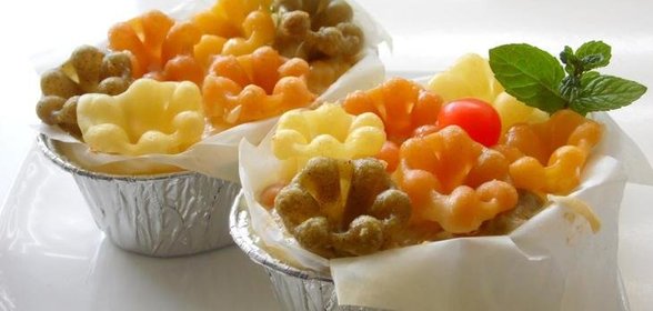 Сырная запеканка с макаронами