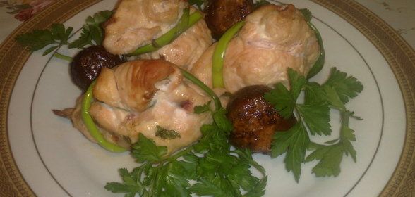 Куриные мешочки