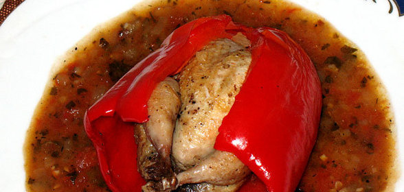 Перепёлки в рюкзачках (Codornices en zurron)