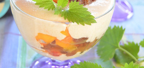 Английский лимонный пирог с цукатами и фисташками