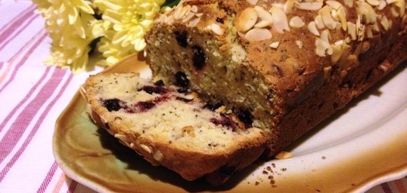 Кукурузно-маковый кекс Смородиновый микс