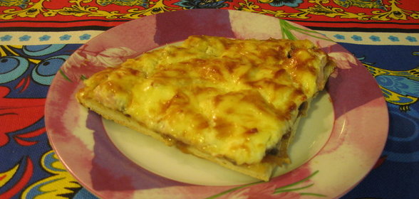 Сытная пицца