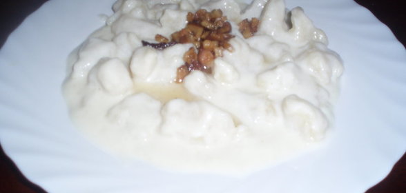 Брынзовые галушки