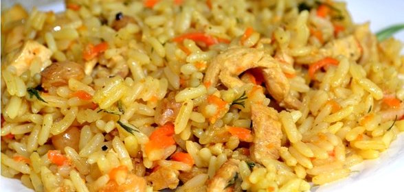 Плов с курицей