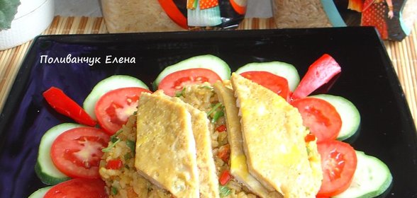 Рис с яйцом по-тайски