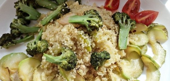 Кускус с курицей в мультиварке