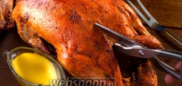 Гусь в духовке