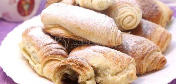 Трубочки с шоколадом