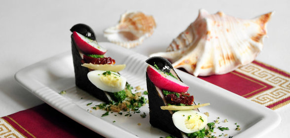 Фаршированная куриная шейка