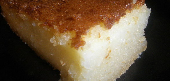 Японский молочный пирог