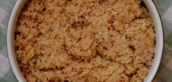 Крамбль с квашеной капустой