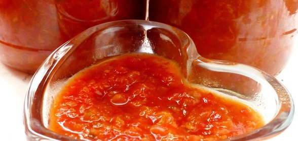 Соус из абрикосов,помидоров и перца