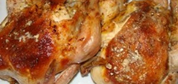 Лангет с гарниром