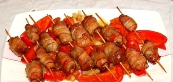 Шашлык на шпажках