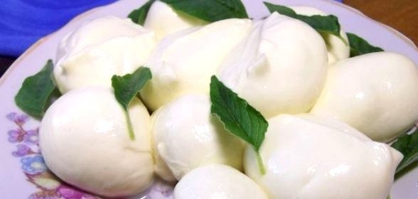 Сыр моцарелла в домашних условиях