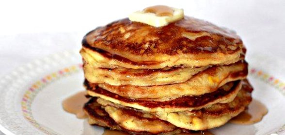 Кукурузные оладьи