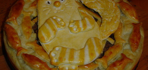 Курица с картофелем и фасолью