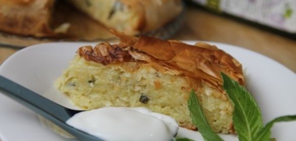 Пататник. Болгарский картофельный пирог