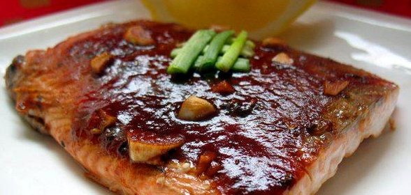 Маринованная рыба с чили