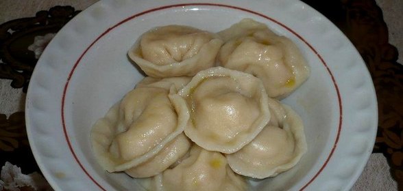 Пельмени с нутом