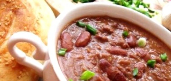 Лобио в мультиварке Поларис