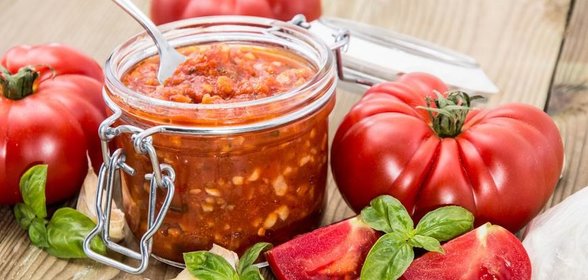 Томатный соус с печеным перцем