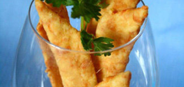 Острое сырное печенье