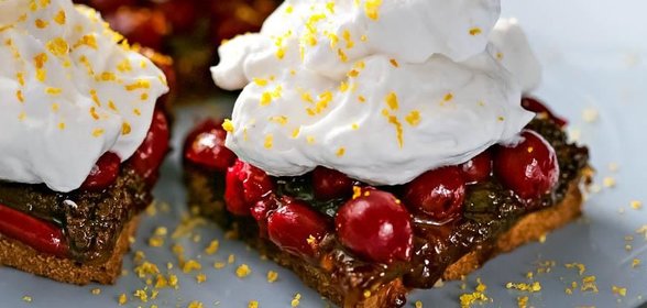 Шоколадное пирожное