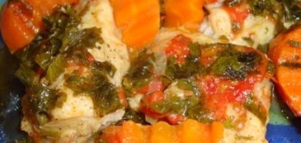 Рыба по азербайджански или чигиртма