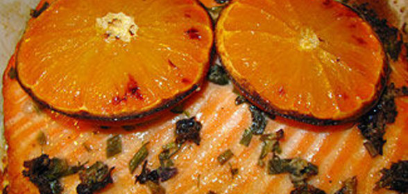 Апельсиновая семга