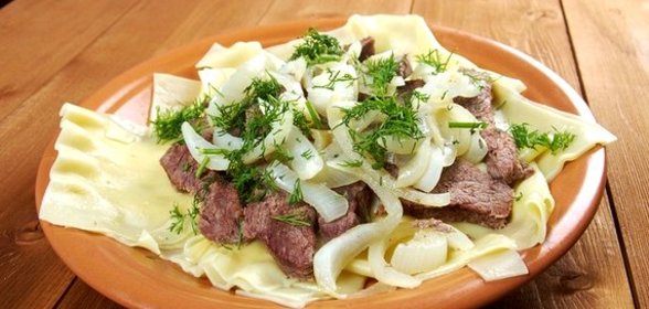 Бешбармак по-киргизски