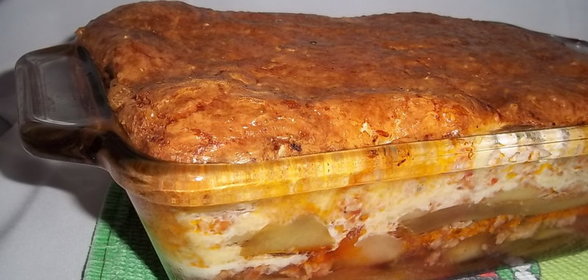 Запеканка по мотивам Мусаки
