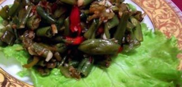 Лобио зеленое из стручковой фасоли