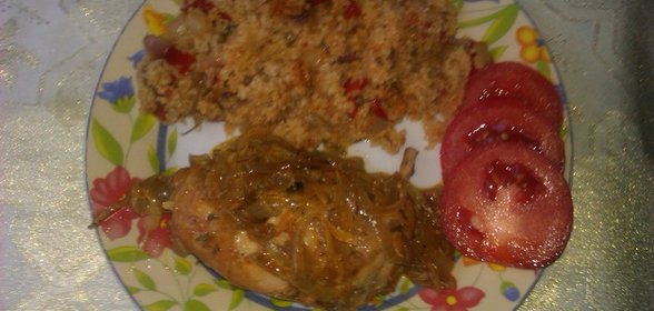 Кролик для родителей да с булгуром