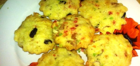 Кексы по-английски с сухофруктами