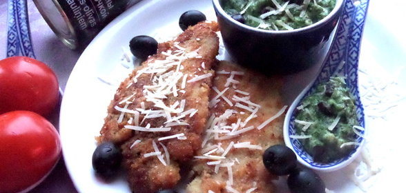 Шпинатный соус на основе бешамель