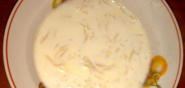 Молочная лапша