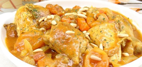 Марокканский цыпленок