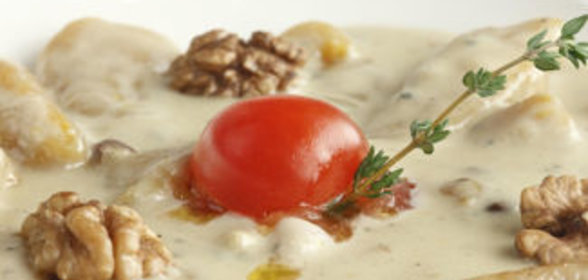 Ньокки с тыквой с медом и орехами