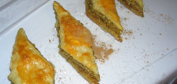 Пахлава с фисташками