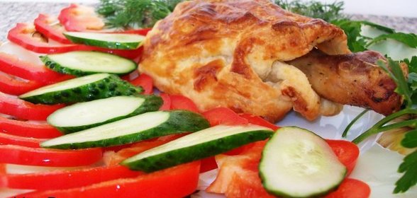 Манты (3 штуки в порции) по-узбекски