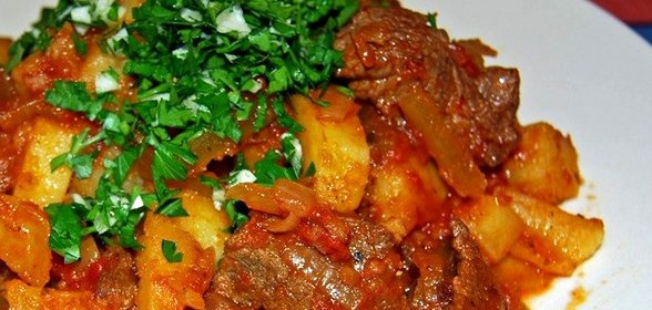 Мясо по-татарски