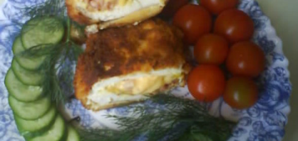 КУРИНЫЕ ГРУДКИ ФАРШИРОВАННЫЕ