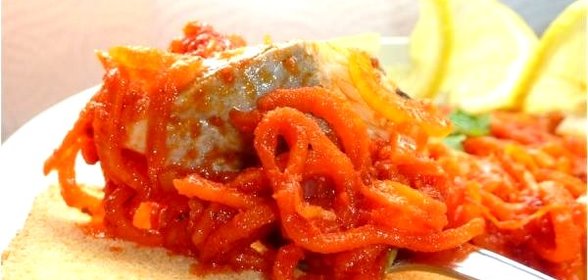 Бешбармак из сельди